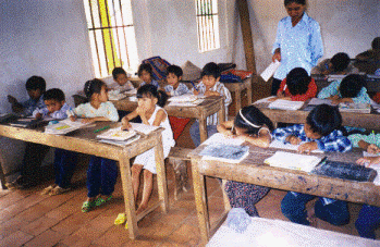 Classroom in Vietnam